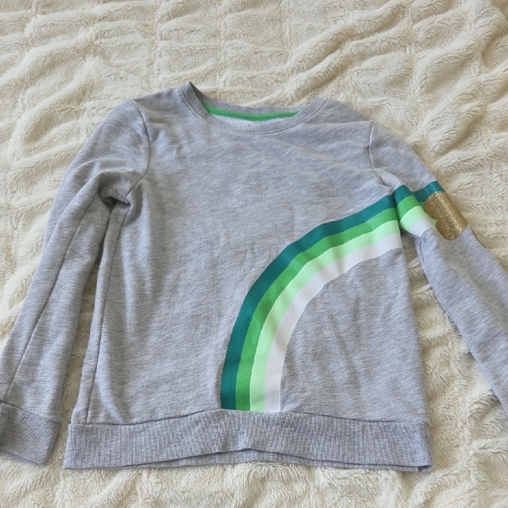 Cat & Jack  Kids Shirt with Rainbow Design St Patricks XL 14/16